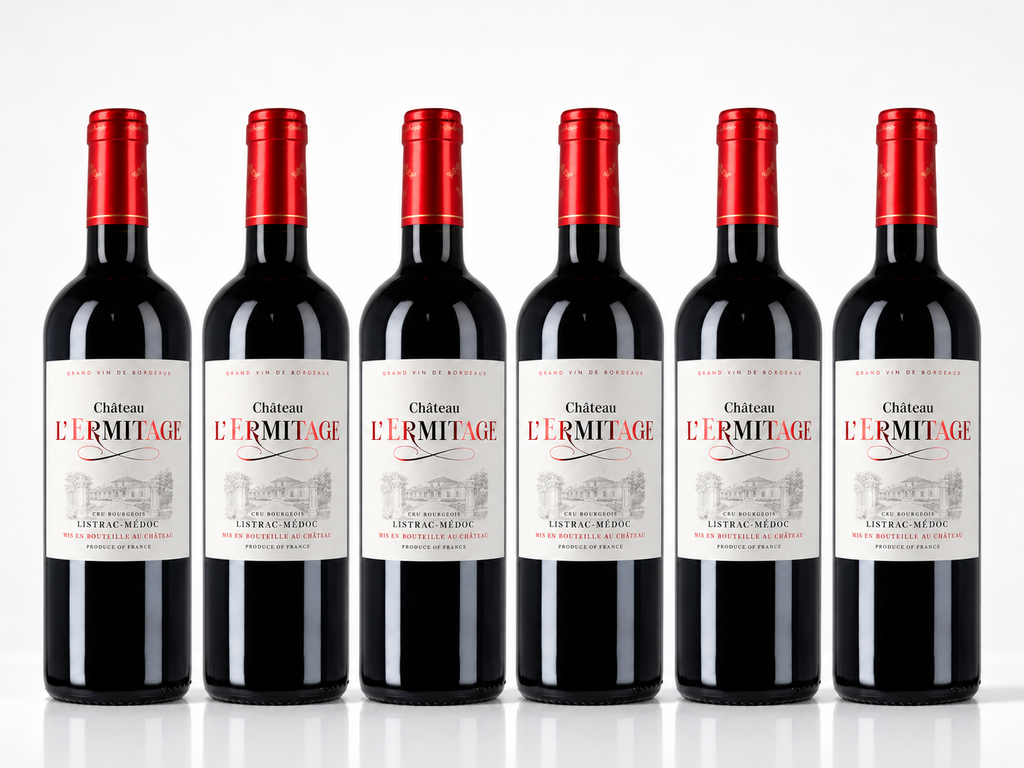 Château L’Ermitage Listrac-Médoc – 6 flasker