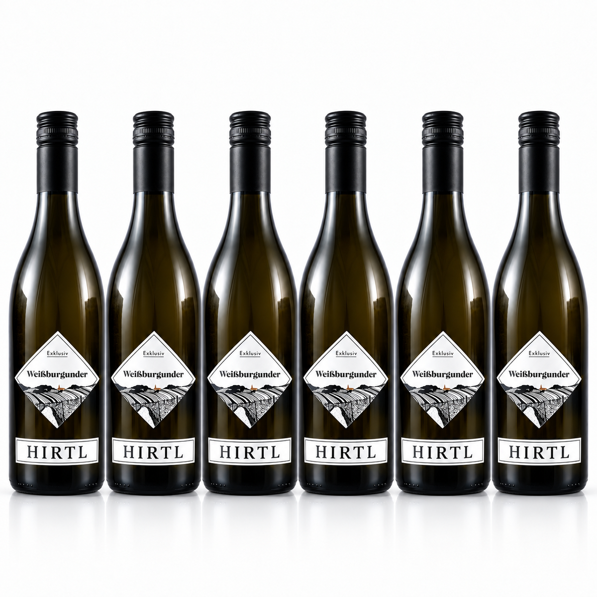 Weingut Hirtl Weissburgunder Exklusiv 2025 – 6 flasker